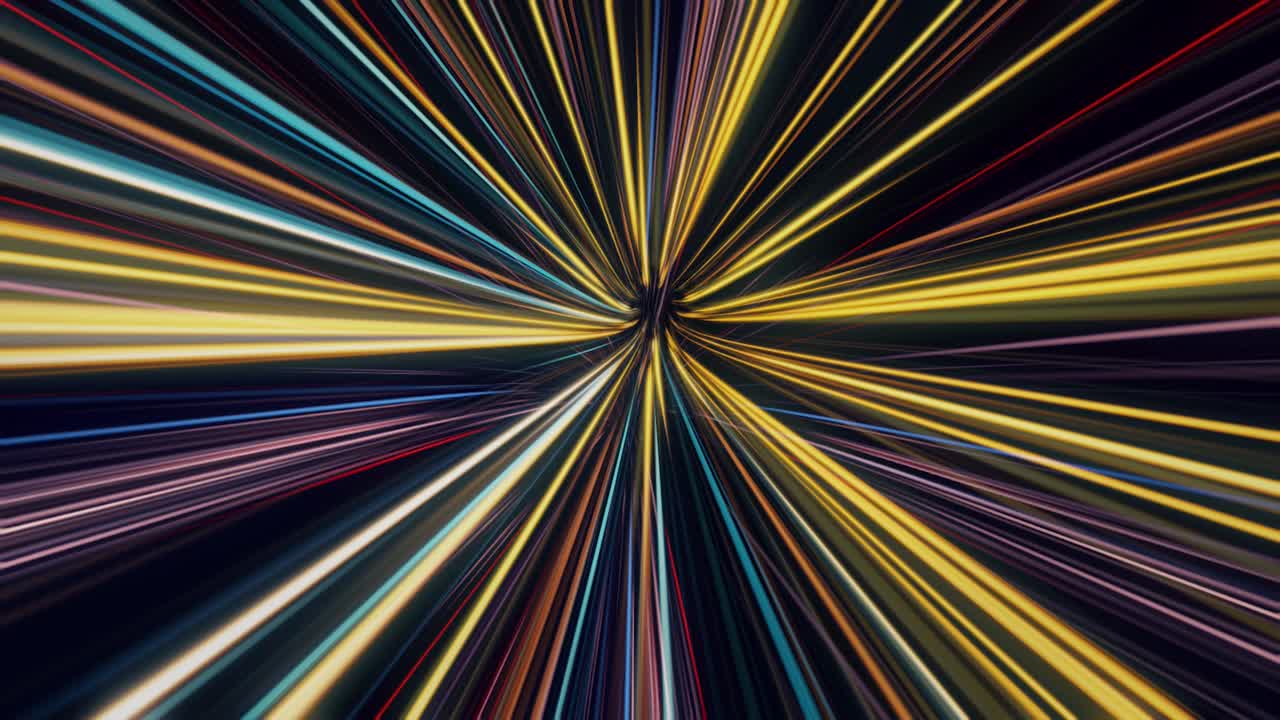 túnel de velocidad abstracto