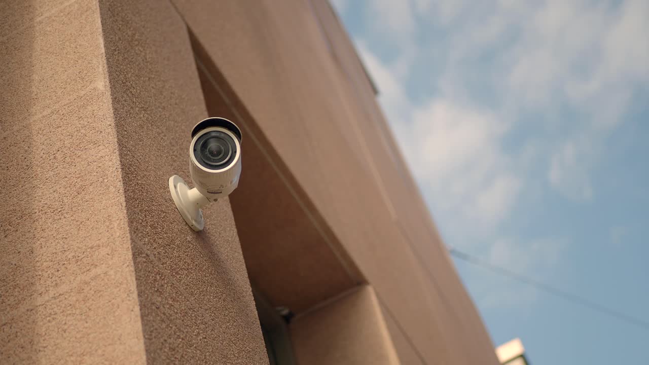 Security Camera on Building