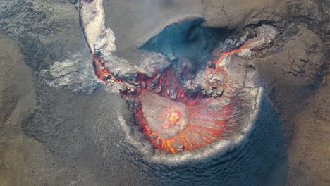 islandia fagradalsfjall volcán erupción drone aéreo