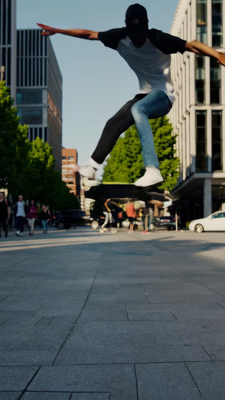 Urban Skateboarding Tricks