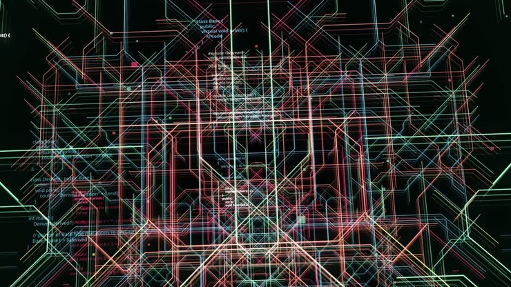 Codice informatico astratto e visualizzazione di circuiti stampati