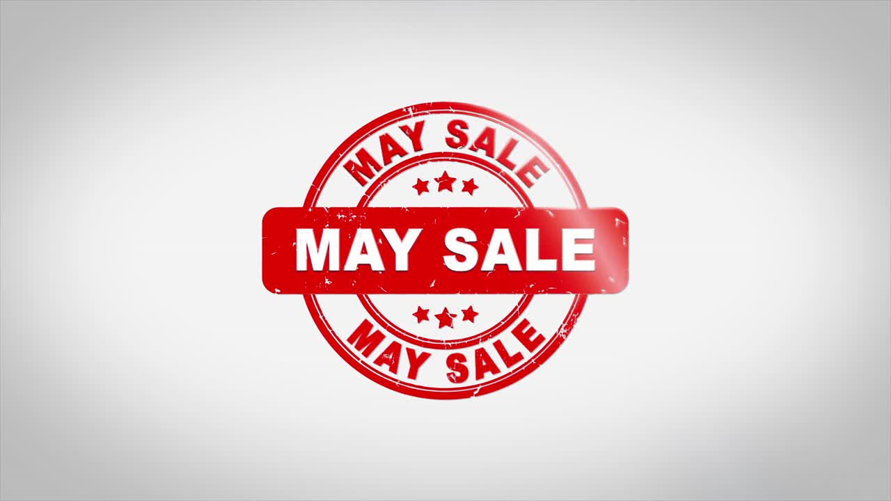 May Sale Stamp