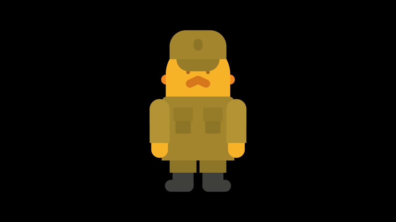 el sargento tiene un signo de exclamación.