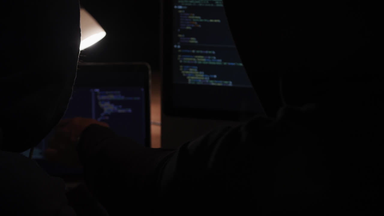 Young office executives working over computer in a modern office