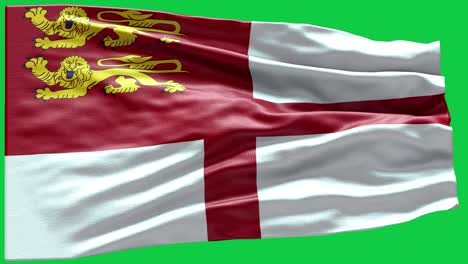 4k highly detailed flag of sark - sark flag high detail - national flag sark wave pattern loopable elements