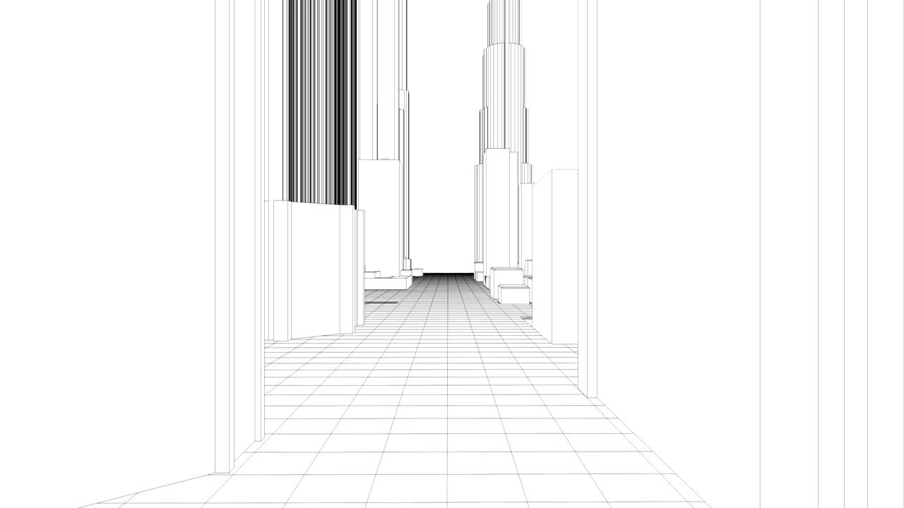 estructura de los edificios.