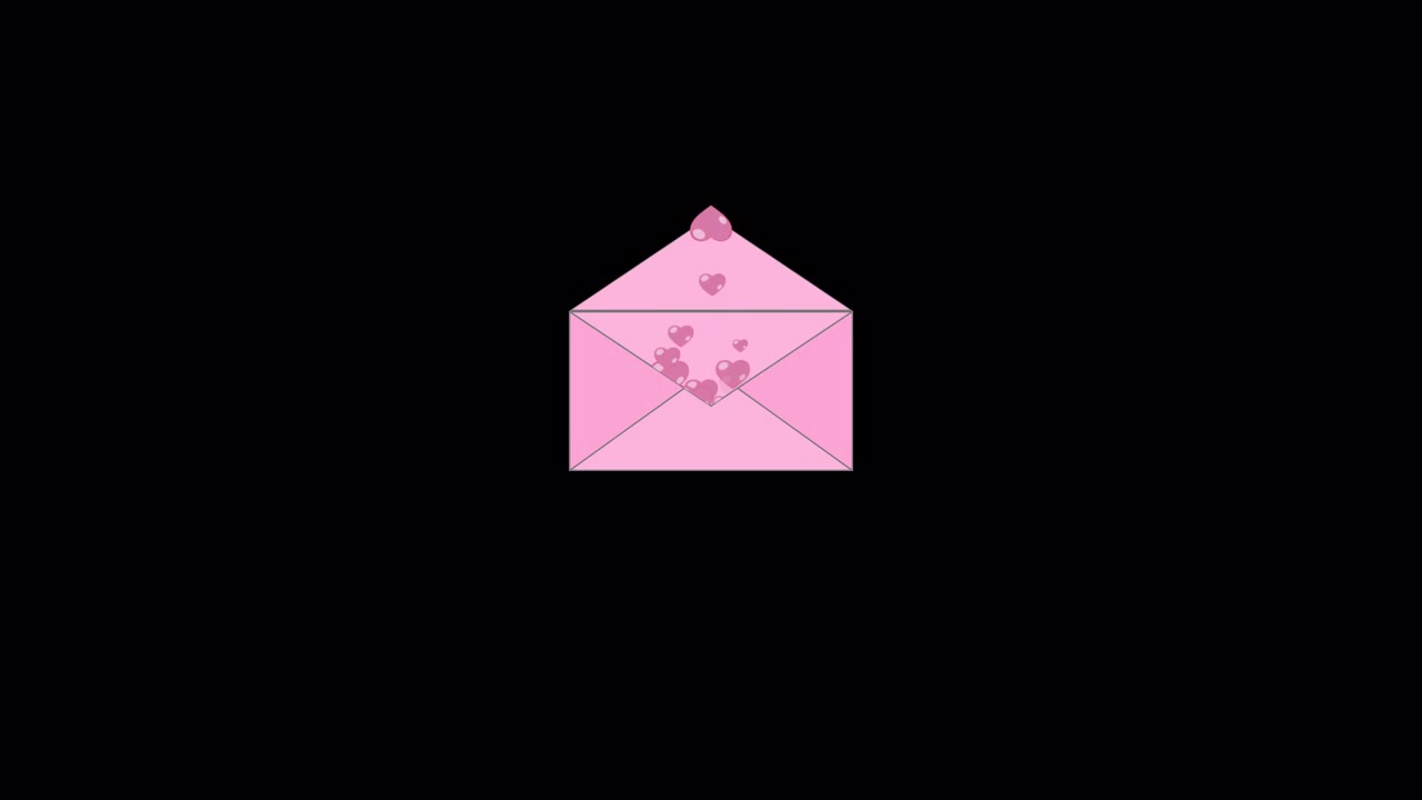 Buste rosa con cuori