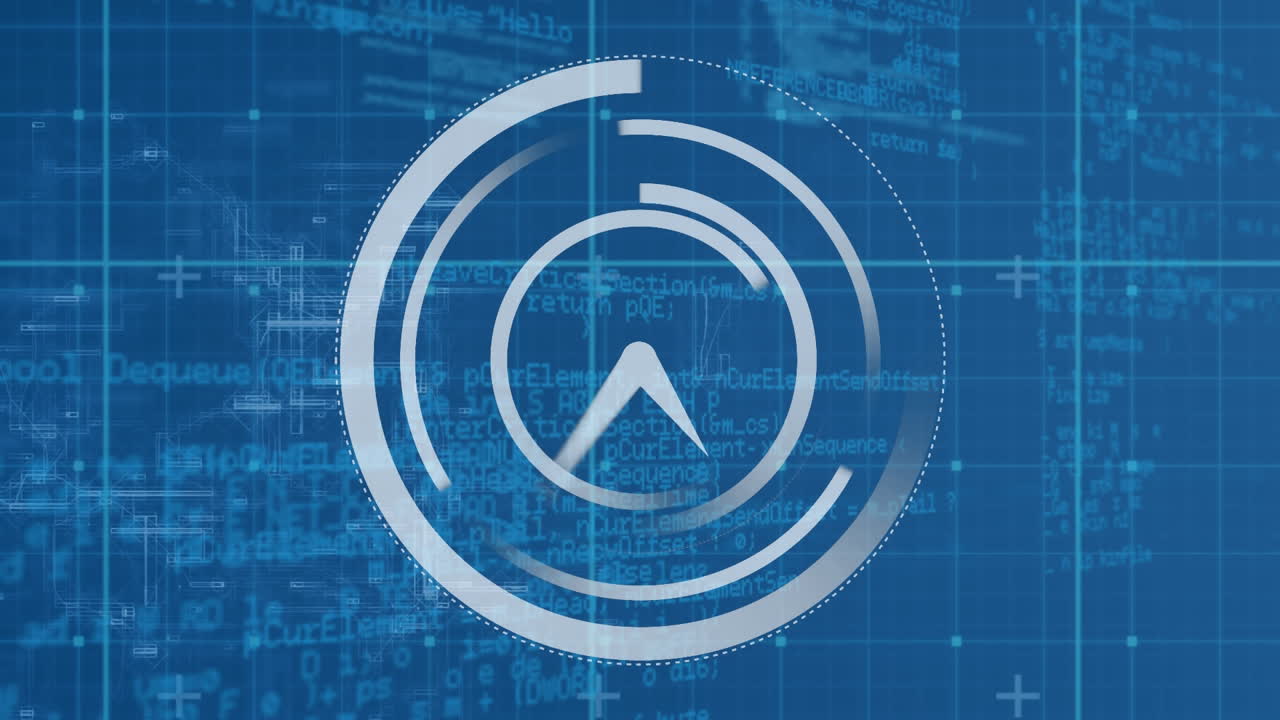 reloj de movimiento rápido y procesamiento de datos