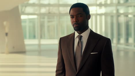 portrait of a professional man in a suit