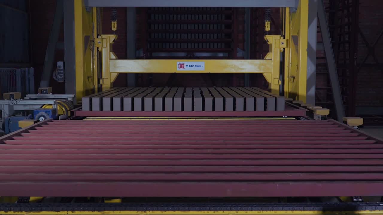 автоматическая линия производства кирпича