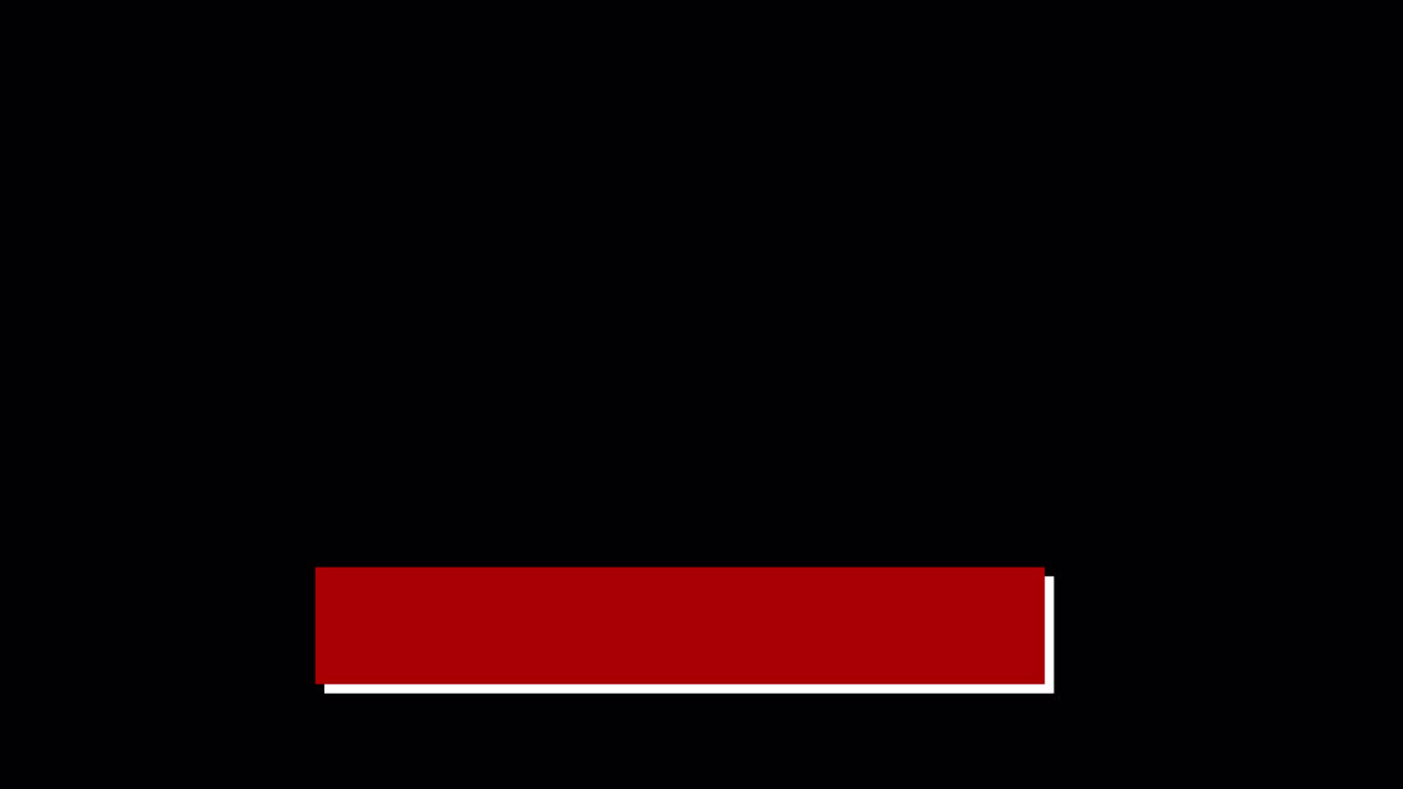 Animated Red Lower Third Graphic Appearing and Disappearing
