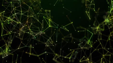 animation of detailed plexus structure 4k