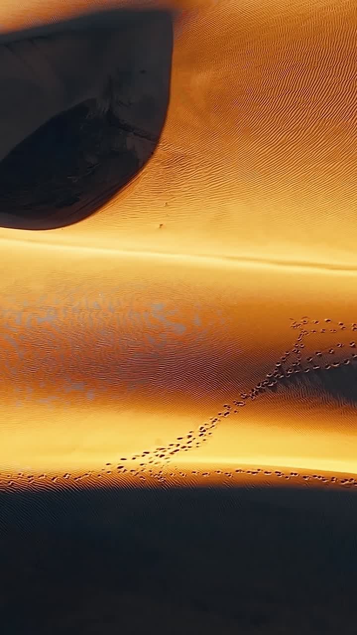 Veduta di dune sabbiose a Gran Canaria, Spagna, durante le ore diurne luminose.