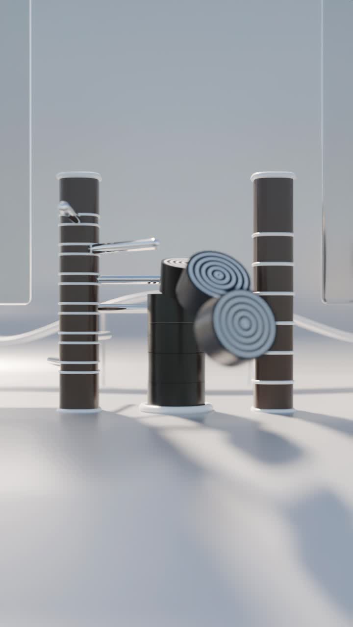 현대 화장품 모형