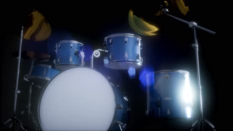 drum-set-with-DOF-and-lense-flair