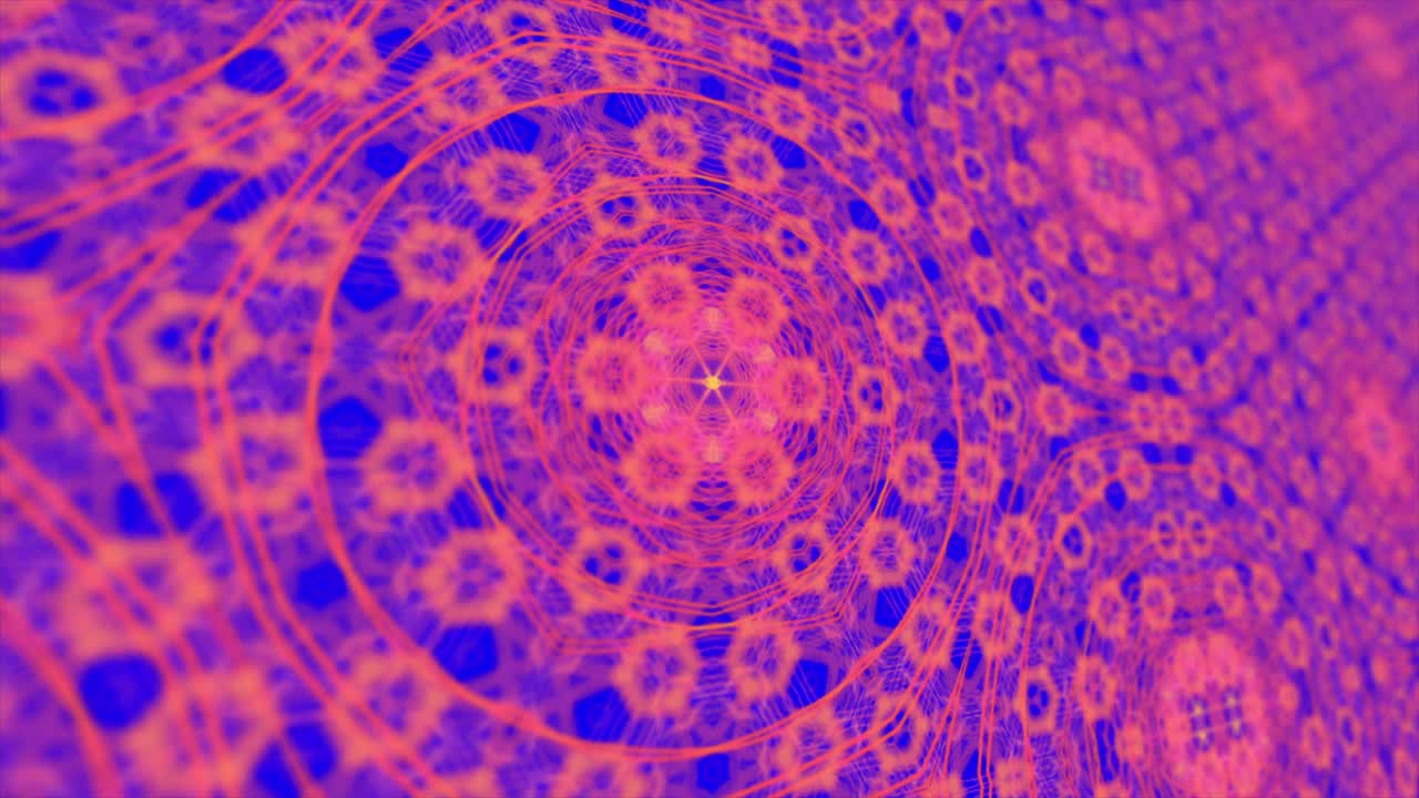 el fondo del kaleidoscopio en movimiento.