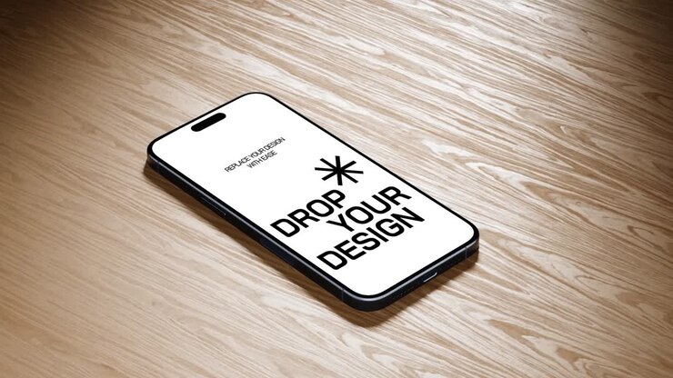 Mobile Phone Screen Mockup