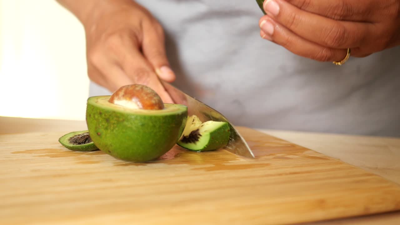 preparación del aguacate