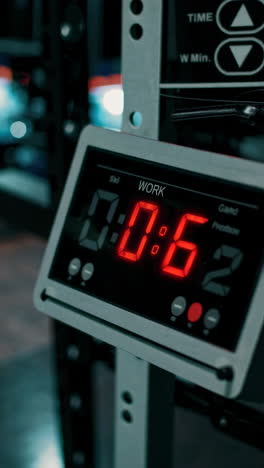 industrial timer display
