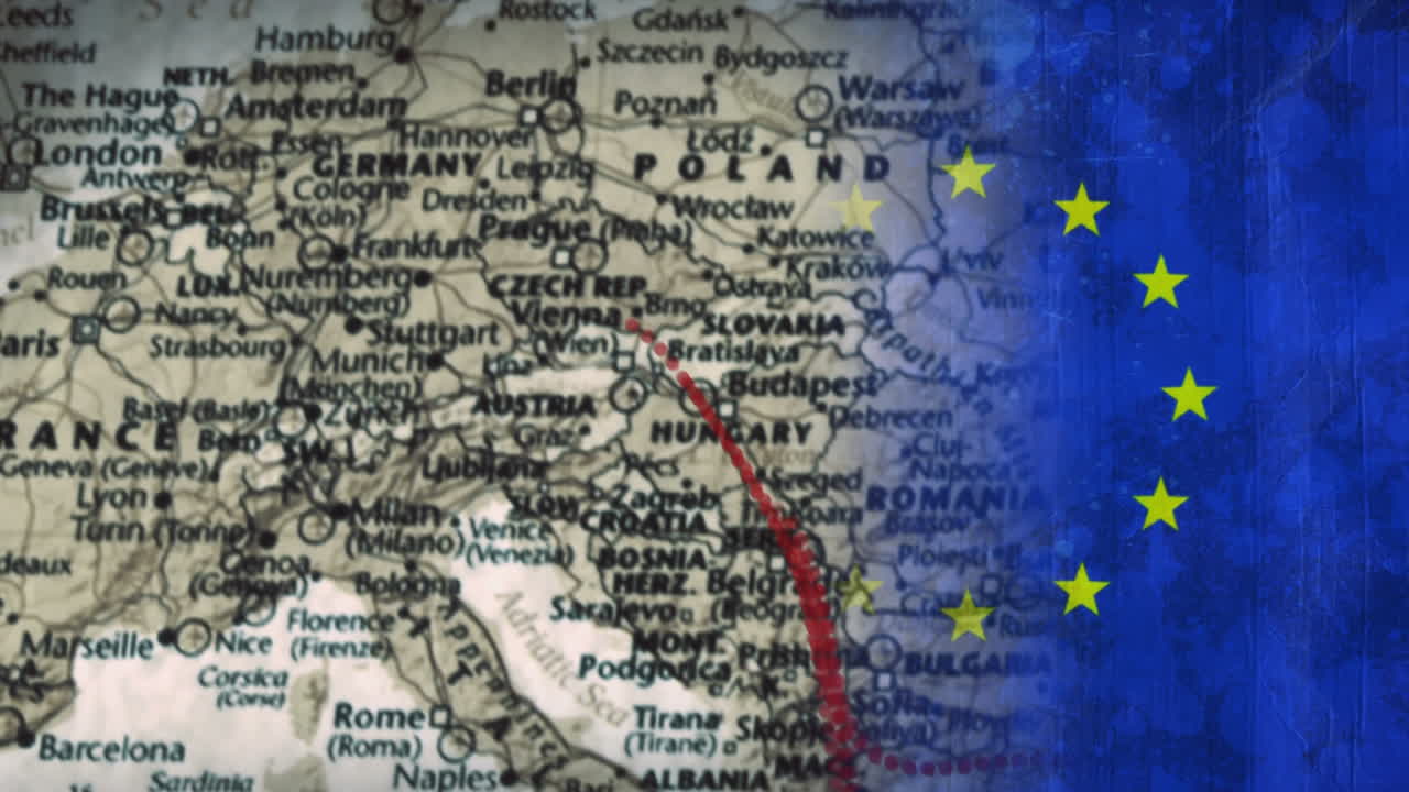 video della mappa del mondo