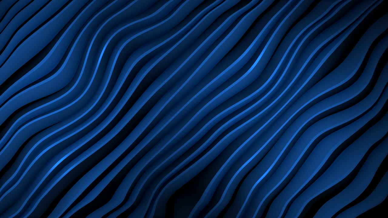 Wave Abstract Background 4K
