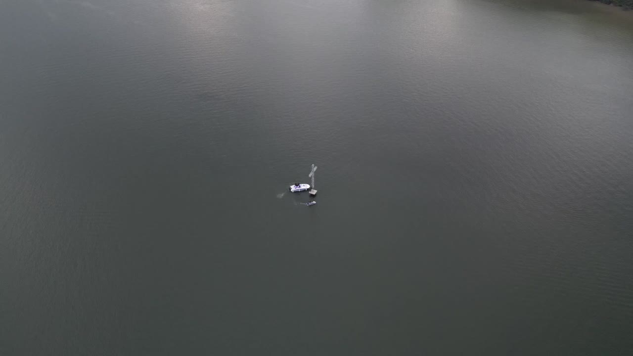 la piedra del penol과 medellin, antioquia, colombia 근처의 guatape 저수지 무인 항공기에서 공중보기