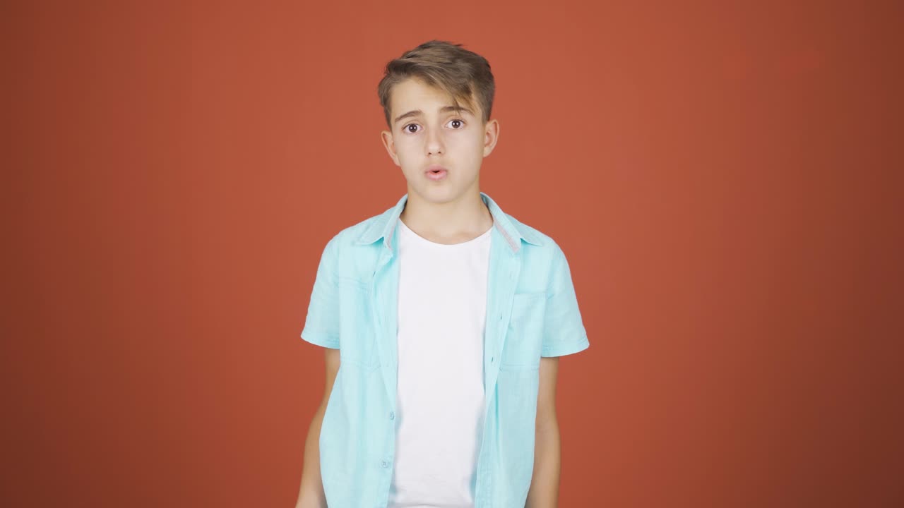 The boy who said he didn't know.