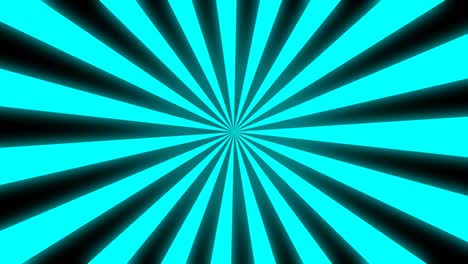 concepto de fondo de rayos solares en bucle azul
