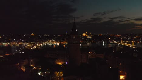 galata tower in istanbul turkey