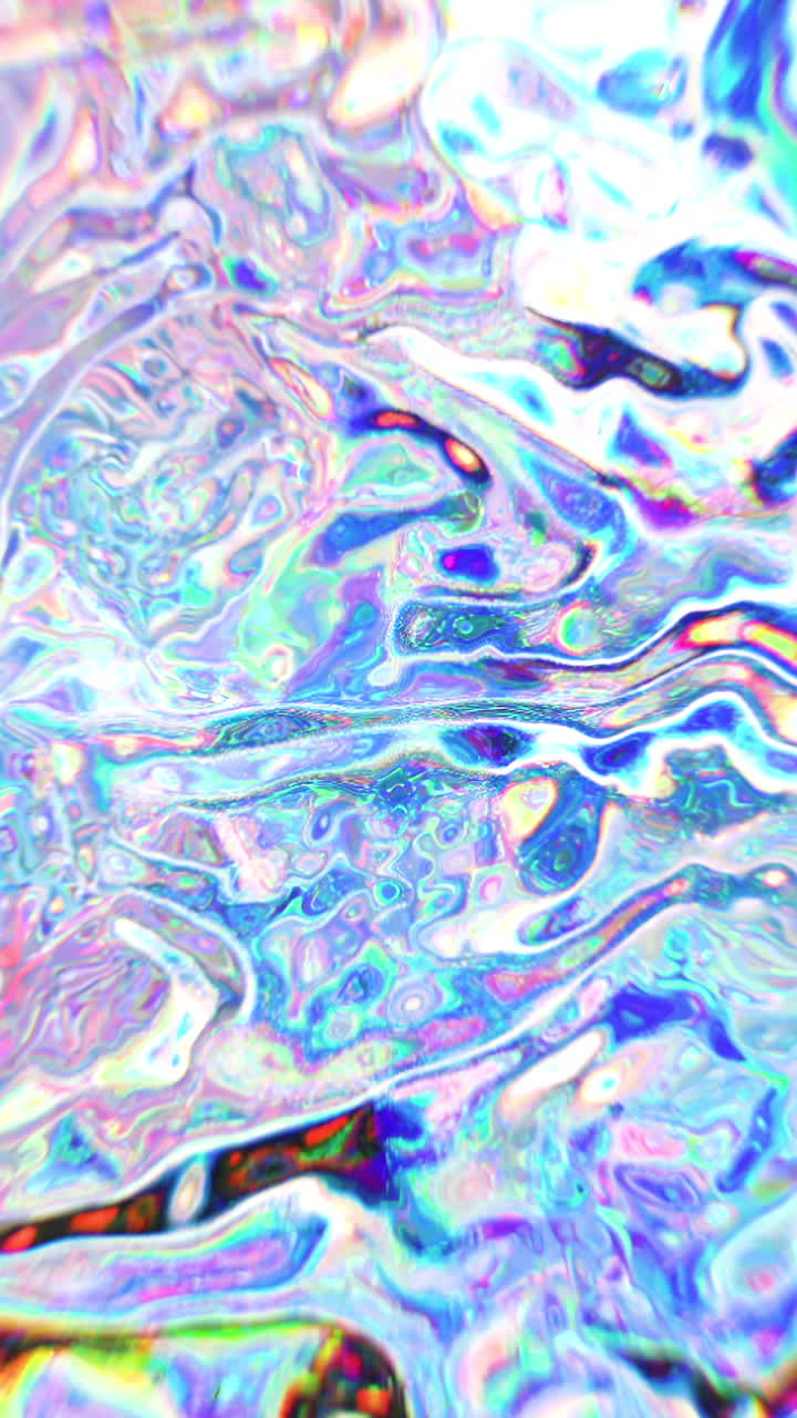 추상적인 사이키델릭 액체 색상