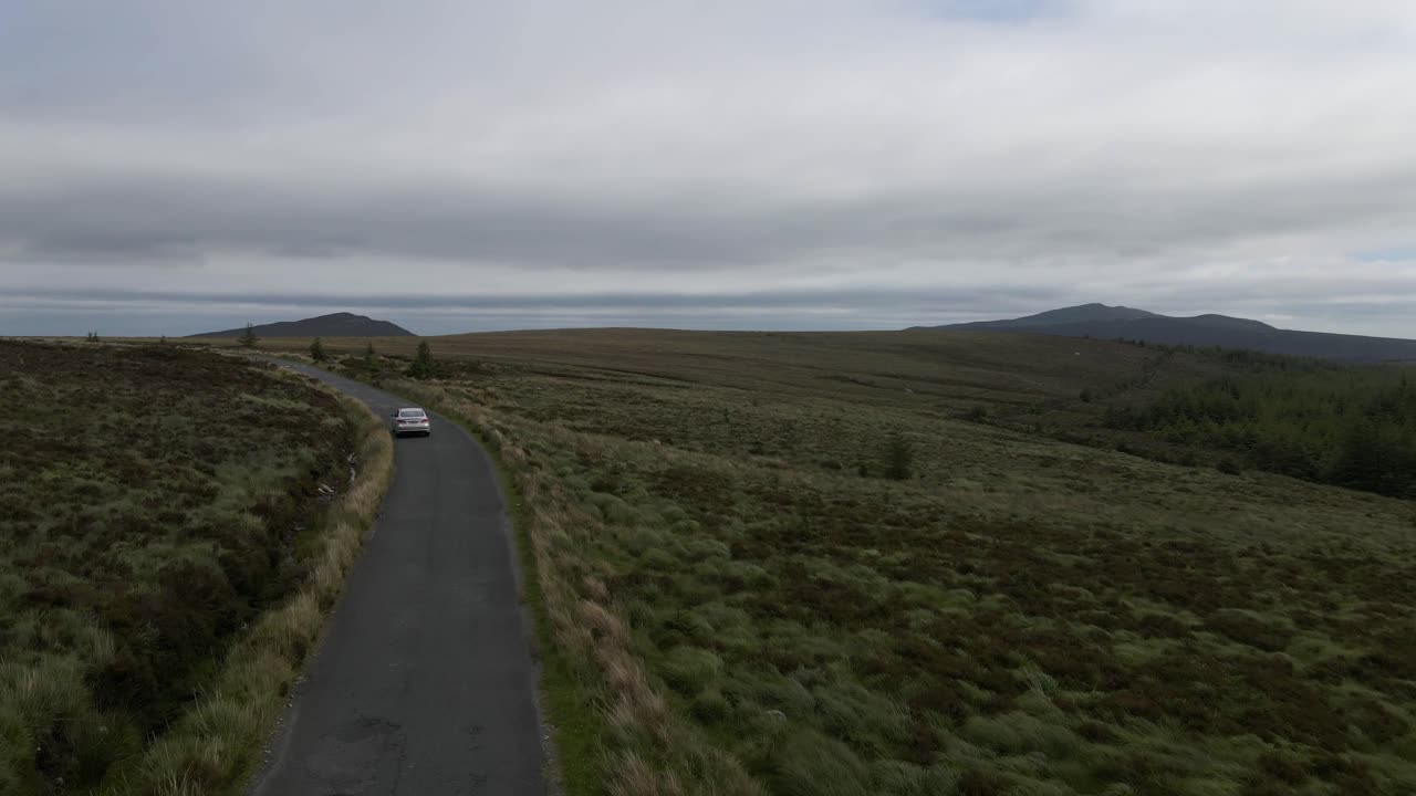 Scenic Drive Through the Irish Countryside