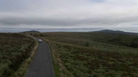 scenic drive through the irish countryside