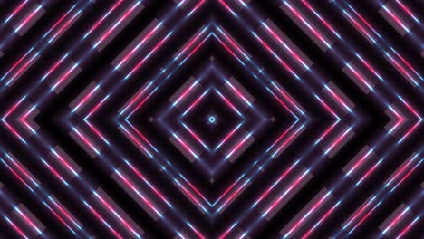 patrón geométrico de neón abstracto