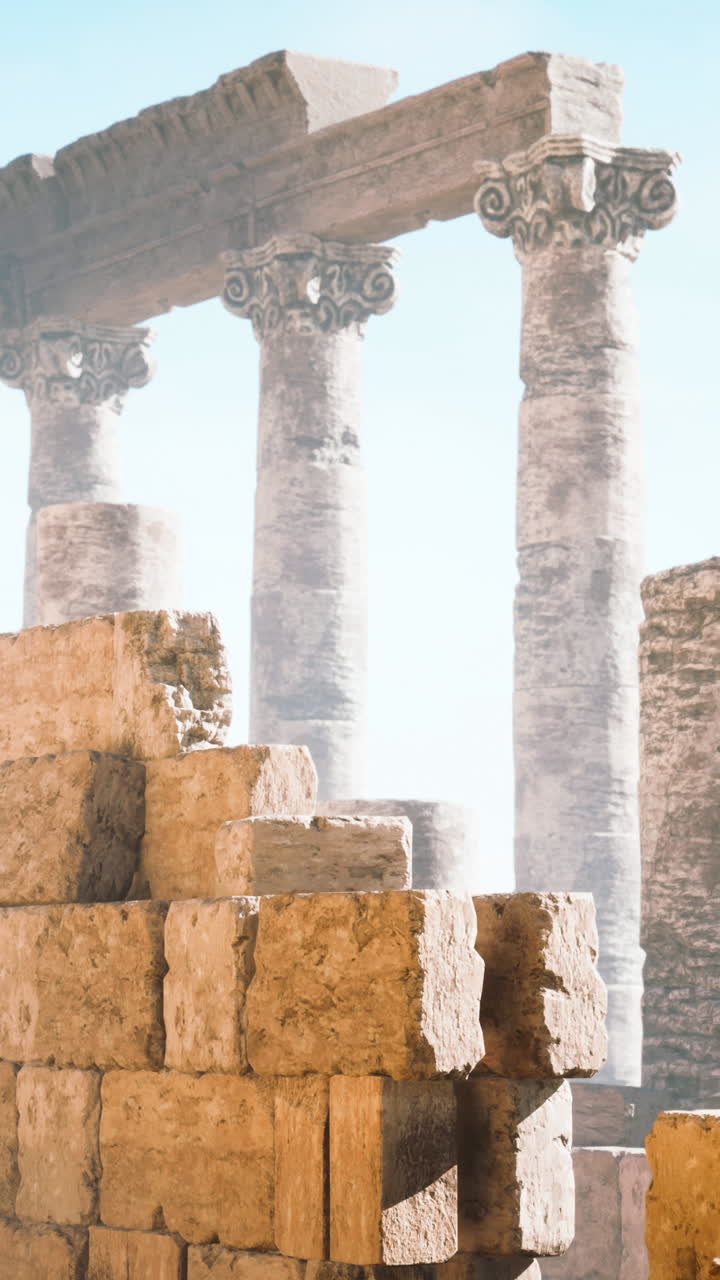 antiguas ruinas de un templo