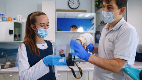 dental x-ray procedure