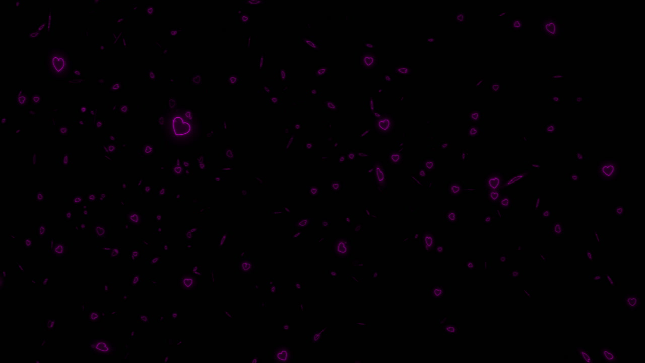 보라색 심장 배경