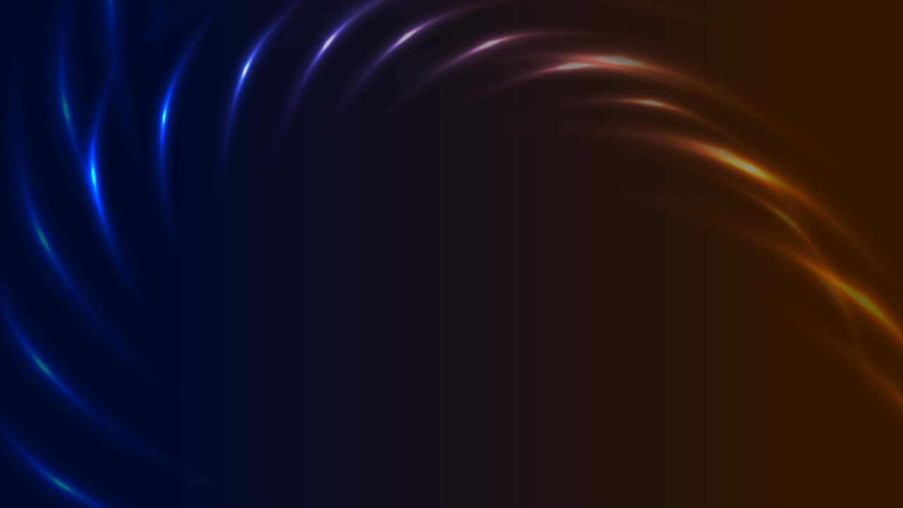 Blue orange glowing neon abstract motion background | Premium Stock ...