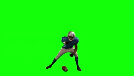 American-football-player-in-attack-stance-