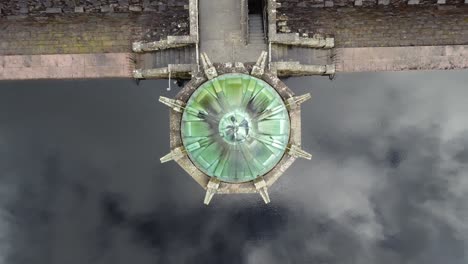 Pen-Y-Garreg-Tower-from-above