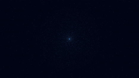 neon small dots and space dust in dark galaxy