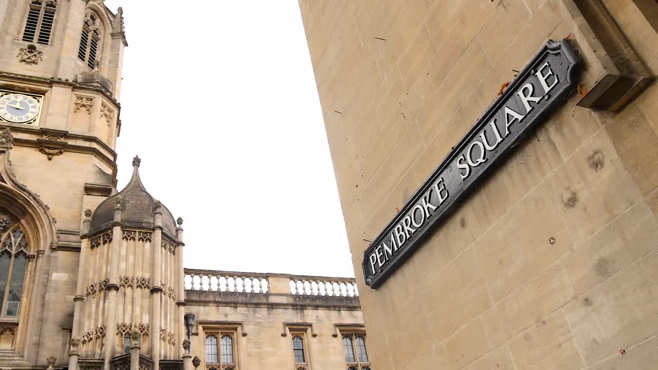 크라이스트 교회 타워의 파노라마 뷰