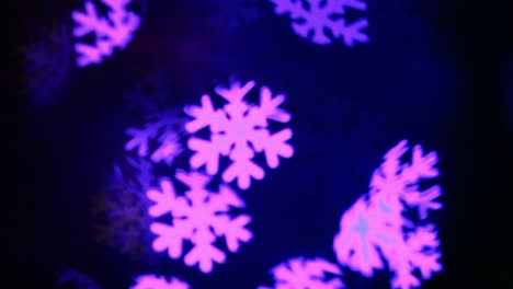 Christmas-lights-in-the-form-of-snowflakes