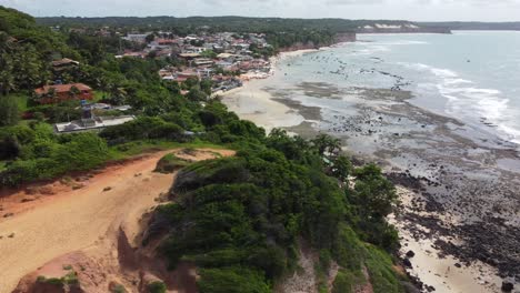 overview lookout view over beach city