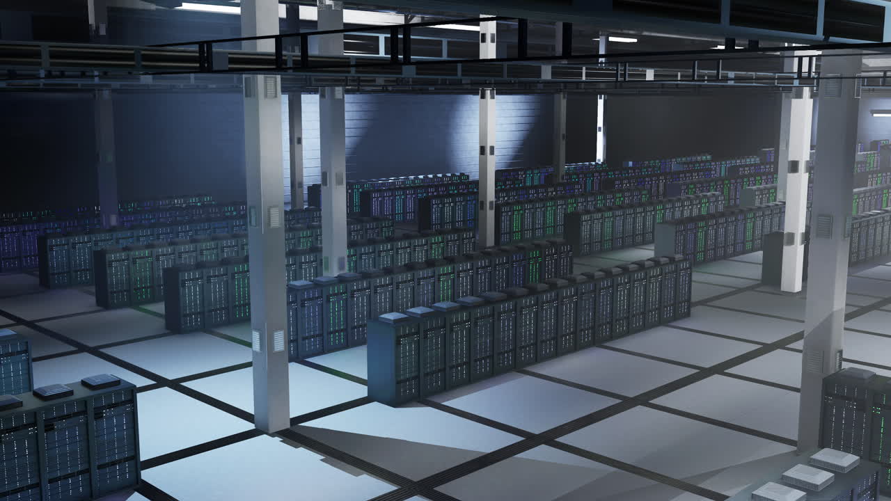 Server hub hardware managing data needed for cryptocurrency mining