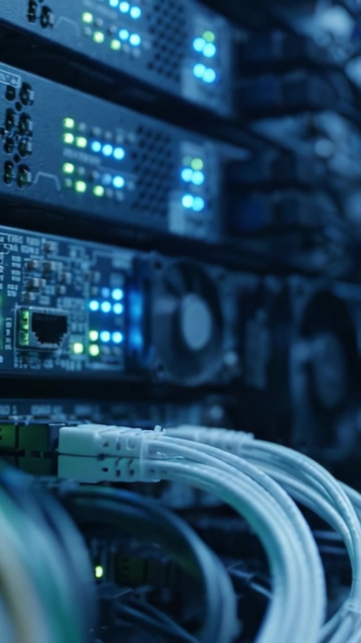 Exploring High-Performance Computing Systems: A Glimpse into the Complex Network and Cabling of Modern Data Centers and Server Infrastructure