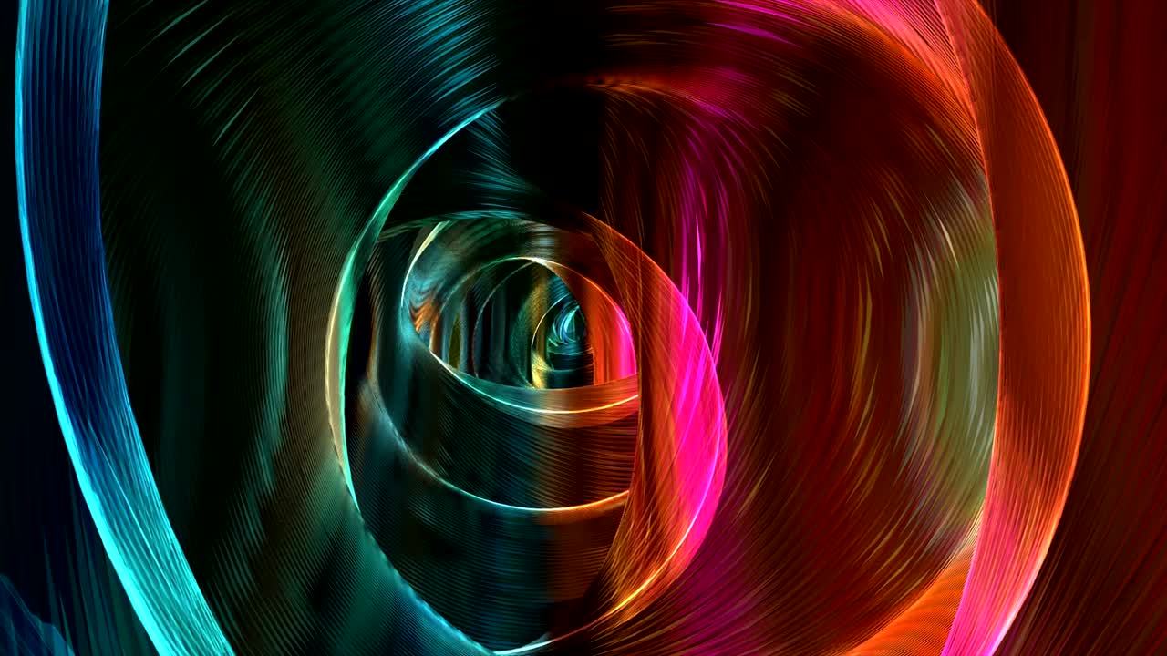 Abstracto Túnel futurista