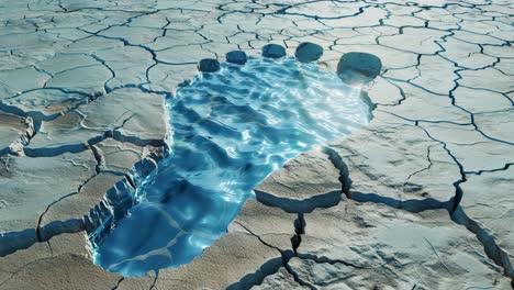 footprint of water scarcity