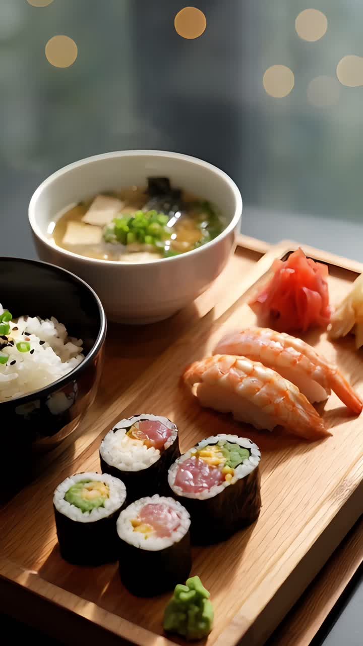 Comida Japonesa 4K