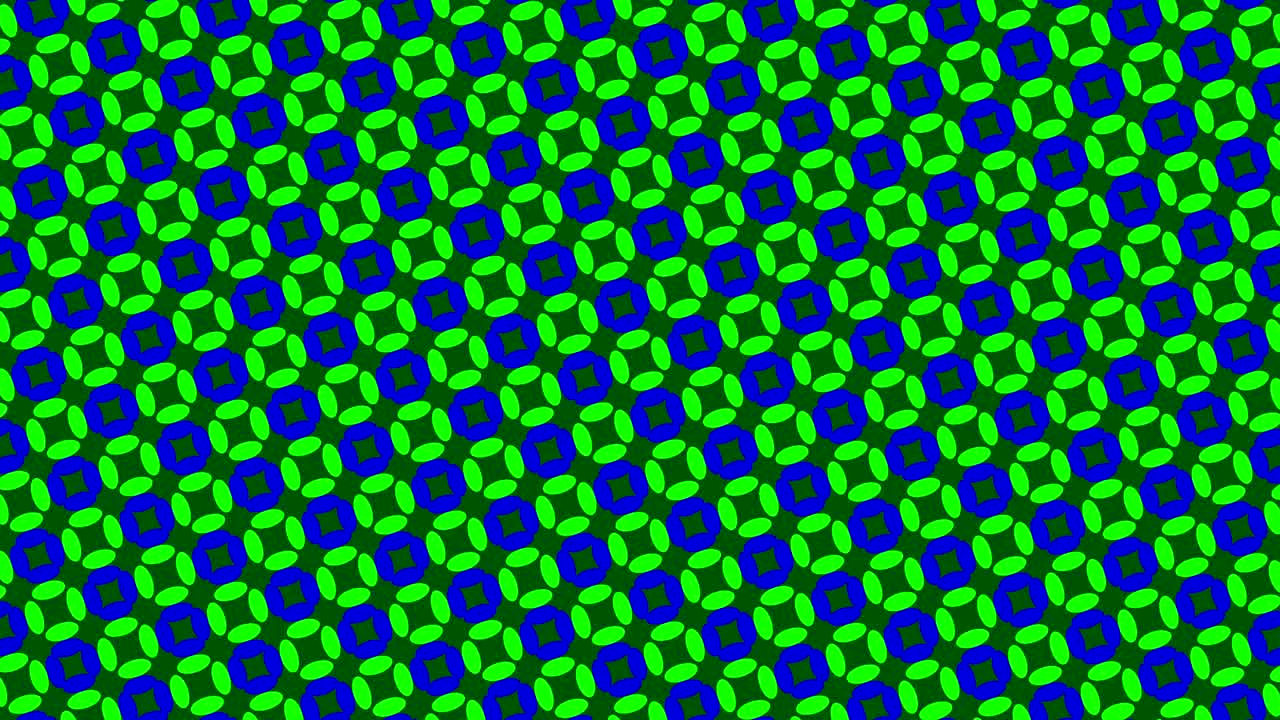 patrón gráfico que cambia de color a medida que gira hacia la izquierda