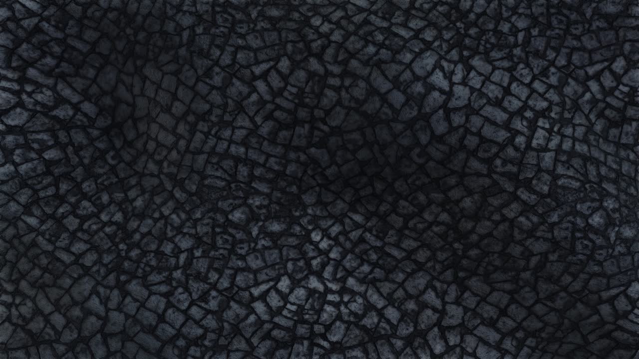 textura de la piedra, animación en 3d del patrón negro
